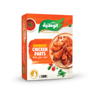 أجزاء دجاج متبلة