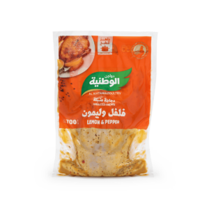 فلفل وليمون دجاجة متبلة