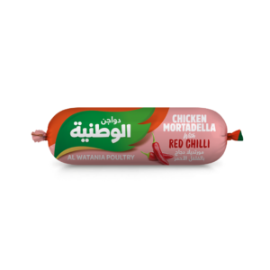 مورتديلا الدجاج بالفلفل الأحمر 250غ