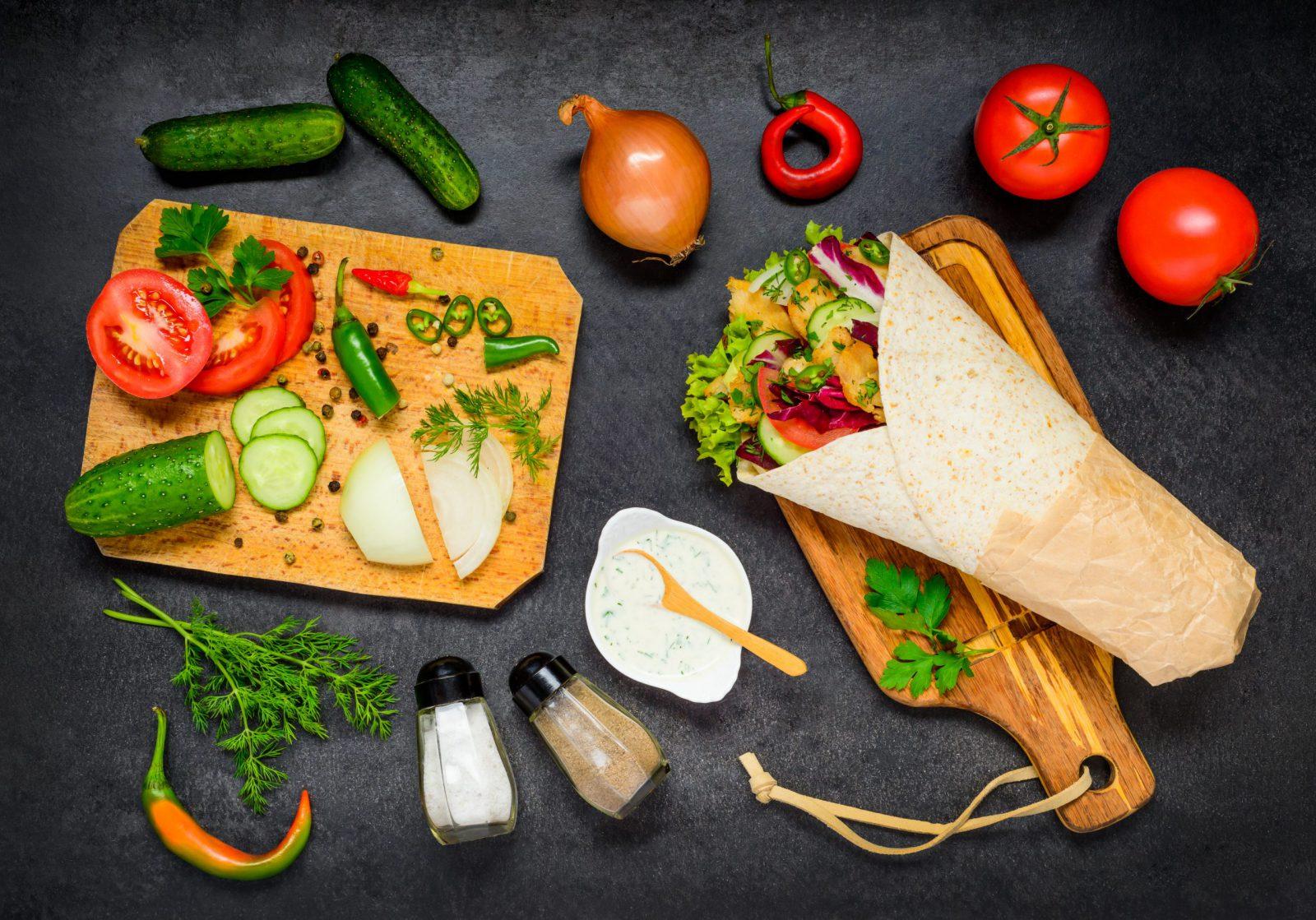 شاورما الدجاج